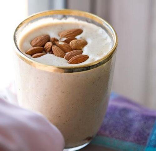 Banana Almond Smoothie with Protein