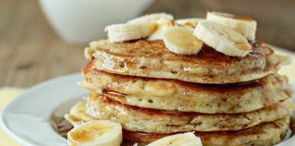 Low Calorie High Fiber Whole Wheat Pancakes