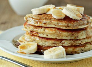 Low Calorie high fiber Whole Wheat Pancakes Low Calorie High Fiber Whole Wheat Pancakes