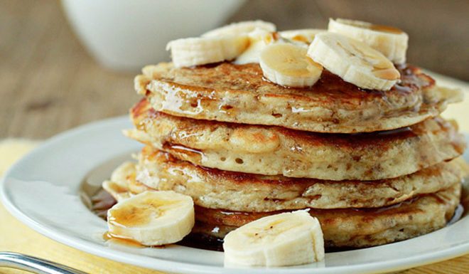 Low Calorie High Fiber Whole Wheat Pancakes