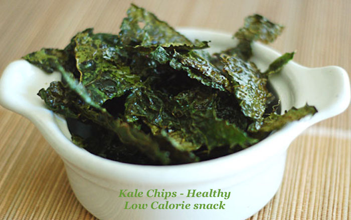 Kale Chip - Low Calorie Healty Snack
